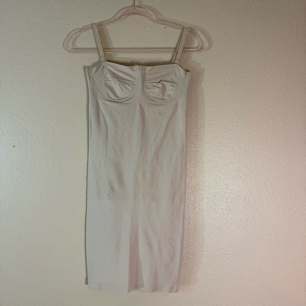 1999 Victoria's Secret Cream shapewear dress L